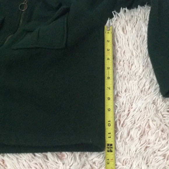 🌲VTG 90s fleece zip up crop jacket - Picture 7 of 7